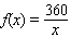 <strong>Calculate the average rate of change of the given function over the interval . </strong> A)360 B)6 C)-36 D)-60 E)-6