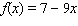 Estimate the derivative of the function at the point . Please round the answer to the nearest whole number.