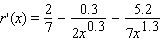 <strong>Find the derivative of the function. </strong> A) B) C) D) E)