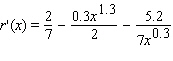 <strong>Find the derivative of the function. </strong> A) B) C) D) E)