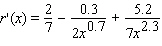 <strong>Find the derivative of the function. </strong> A) B) C) D) E)