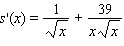 <strong>Find the derivative of the function. </strong> A) B) C) D) E)