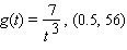 <strong>Find the slope of the tangent to the graph of the given function at the indicated point. </strong> A) B) C) D) E)