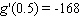 <strong>Find the slope of the tangent to the graph of the given function at the indicated point. </strong> A) B) C) D) E)