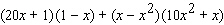 <strong>Calculate . You need not expand your answer. </strong> A) B) C) D) E)