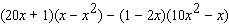<strong>Calculate . You need not expand your answer. </strong> A) B) C) D) E)