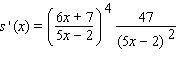 <strong>Calculate the derivative of the function. </strong> A) B) C) D) E)