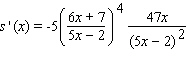 <strong>Calculate the derivative of the function. </strong> A) B) C) D) E)