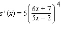 <strong>Calculate the derivative of the function. </strong> A) B) C) D) E)