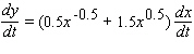 <strong>Find the indicated derivative. The independent variable is a function of . </strong> A) B) C) D) E)