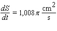 <strong>The soap bubble I am blowing has a radius that is growing at a rate of 9 cm/s. How fast is the surface area growing when the radius is 14 cm? (The surface area of a sphere of radius r is .)</strong> A) B) C) D) E)