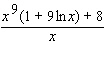 <strong>Find the derivative of the function. </strong> A) B) C) D) E)none of these