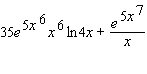 <strong>Find the derivative of the function. </strong> A) B) C) D) E)