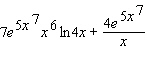 <strong>Find the derivative of the function. </strong> A) B) C) D) E)