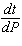 <strong>The population P is currently 30,000 and growing at a rate of 6,000 per year. What is the mathematical notation for the rate?</strong> A) B) C) D) E)