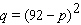 <strong>The consumer demand curve for tissues is given by where p is the price per case of tissues and q is the demand in weekly sales. Determine the elasticity of demand E when the price is set at $30. Round the answer to the nearest hundredth.</strong> A)0.65 B)0.97 C)0.48 D)0.01 E)1.94
