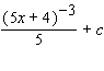 <strong>Evaluate the integral.  </strong> A)   B)   C)   D)   E)   <div style=padding-top: 35px> 