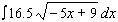 <strong>Decide on what substitution to use, and then evaluate the given integral using a substitution.  </strong> A)   B)   C)   D)   E)   <div style=padding-top: 35px> 