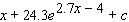 <strong>Evaluate the integral.  </strong> A)   B)   C)   D)   E)   <div style=padding-top: 35px> 