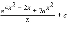 <strong>Evaluate the integral.  </strong> A)   B)   C)   D)   E)   <div style=padding-top: 35px> 