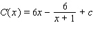 <strong>The marginal cost of producing the x th roll of film is given by   . The total cost to produce one roll is $1,000. Find the total cost function C ( x ).</strong> A)   B)   C)   D)   E)   <div style=padding-top: 35px> 