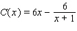 <strong>The marginal cost of producing the x th roll of film is given by   . The total cost to produce one roll is $1,000. Find the total cost function C ( x ).</strong> A)   B)   C)   D)   E)   <div style=padding-top: 35px> 