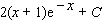 <strong>Evaluate the integral. </strong> A) B) C) D) E)