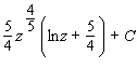 <strong>Evaluate the integral. </strong> A) B) C) D) E)
