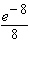 <strong>Find the average of the function over 0, 8 .</strong> A)Average = B)Average = C)Average = D)Average = E)Average =