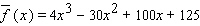 <strong>Calculate the 5-unit moving average of the given function. </strong> A) B) C) D) E)