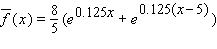 <strong>Calculate the 5-unit moving average of the function. </strong> A) B) C) D) E)