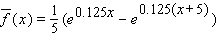 <strong>Calculate the 5-unit moving average of the function. </strong> A) B) C) D) E)