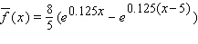 <strong>Calculate the 5-unit moving average of the function. </strong> A) B) C) D) E)