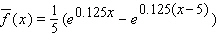 <strong>Calculate the 5-unit moving average of the function. </strong> A) B) C) D) E)