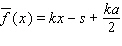 <strong>Find the formula for the a -unit moving average of a general linear function. </strong> A) B) C) D) E)