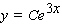 <strong>Find the general solution of the differential equation. Solve for as a function of .</strong> A) B) C) D) E)