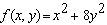 <strong>For the function show the cross section at .</strong> A) B) C) D)