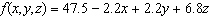 Let . By what value is increased if is increased by 1?