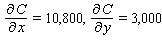 <strong>Your weekly cost (in dollars)to manufacture cars and trucks is given by Find </strong> A) B) C) D) E)