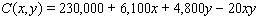 Your weekly cost (in dollars)to manufacture cars and trucks is given by Compute the marginal cost of manufacturing cars at a production level of 15 cars and 16 trucks. $ __________