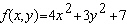 <strong>Locate the critical point of the function. </strong> A)(0,7,7) B)(4, 3, 98) C)(0, 0, 0) D)(4, 3, 7) E)(0, 0, 7)