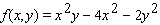 <strong>Locate the local maximum of the function. </strong> A)(0, 0, 0) B)(- 4, 4, -32) C)( 4, 2, -32) D)(- 4, - 2, 0) E)(4, 4, -32)