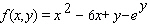 <strong>Locate the saddle point of the function. </strong> A)(3, 1, -10) B)(6, 1, - 1) C)(6, 1, -10) D)(3, 0, -10) E)(6, 0, -10)