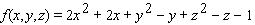 Solve the given problem by using substitution. Find the minimum value of subject to .