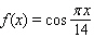 <strong>Model the curve with a cosine function. Note that the period of the curve is and its range is .</strong> A) B) C) D) E)