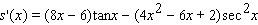 <strong>Find the derivative of the function. </strong> A) B) C) D) E)