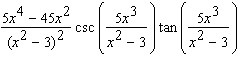 <strong>Calculate the derivative. </strong> A) B) C) D) E)