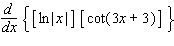 <strong>Calculate the derivative. </strong> A) B) C) D) E)