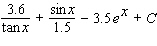 <strong>Evaluate the integral. </strong> A) B) C) D) E)
