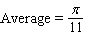 <strong>Recall that the average of a function on an interval is Find the average of the given function. over .</strong> A) B) C) D) E)